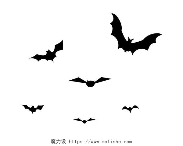 万圣节万圣节蝙蝠卡通蝙蝠PNG素材